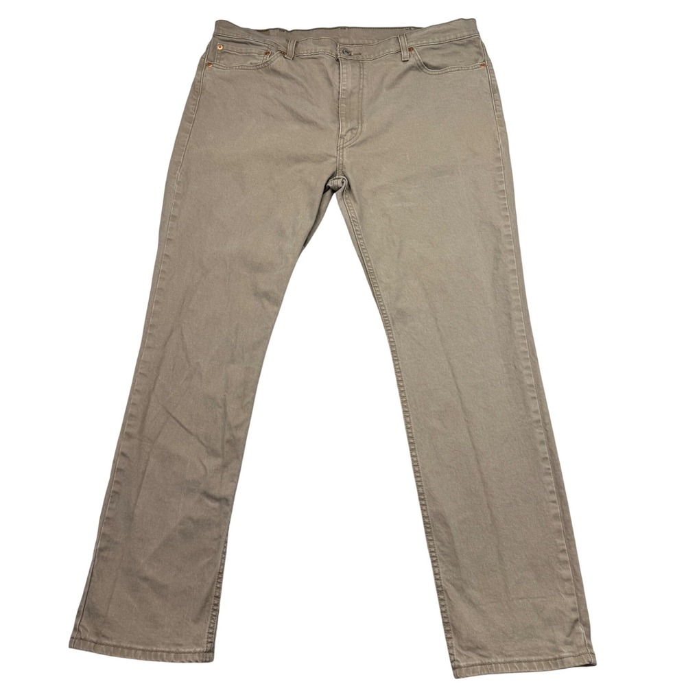 Levi's Pants 40x32 Khaki Tan 511 Slim Fit Jeans Stretch Cotton Chino Trousers